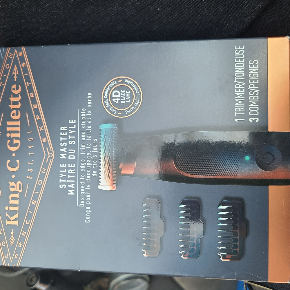 King C. Gillette Style Master Trimmer Set (Made By BRAUN)